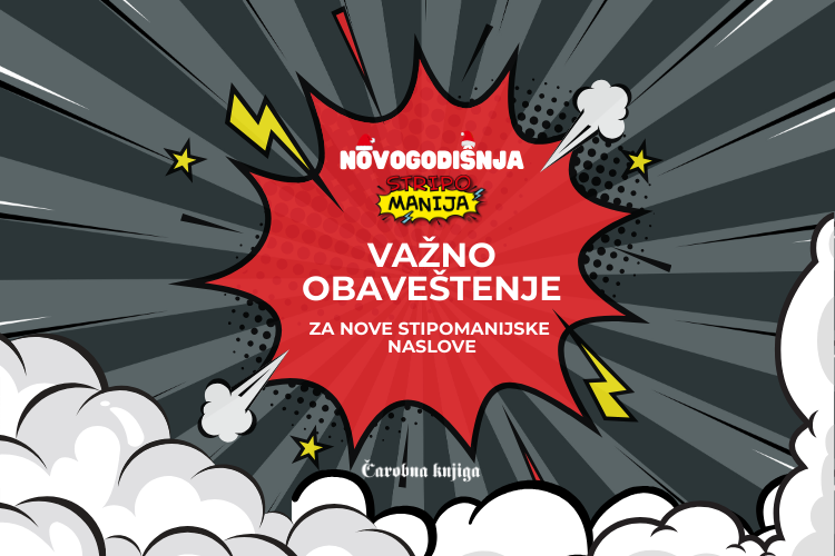 VAŽNO OBAVEŠTENJE ZA STRIPOMANIJSKE NOVITETE